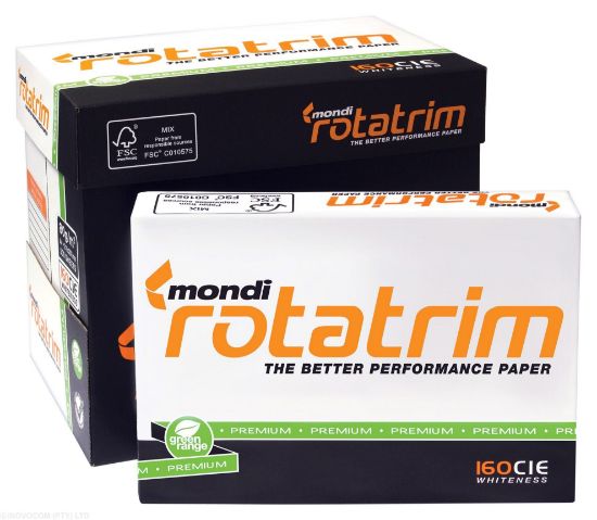 Picture of A4 80GSM WHITE ROTATRIM PAPER BOX